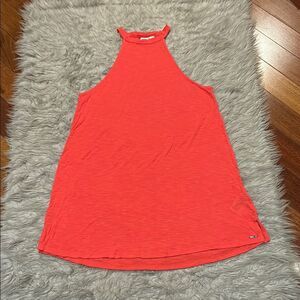 Roxy women’s pink soft viscoe sleeveless flowy‎ dress size small